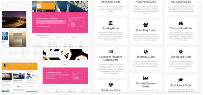 TalentEgg career guides preview images