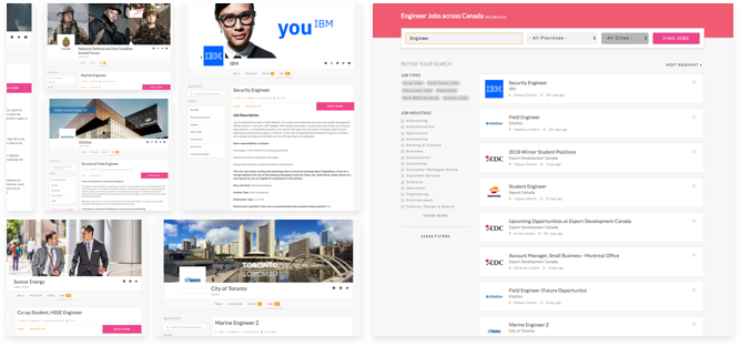 TalentEgg jobs preview images