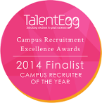 Campus Recruiter of the Year Finalist 2014