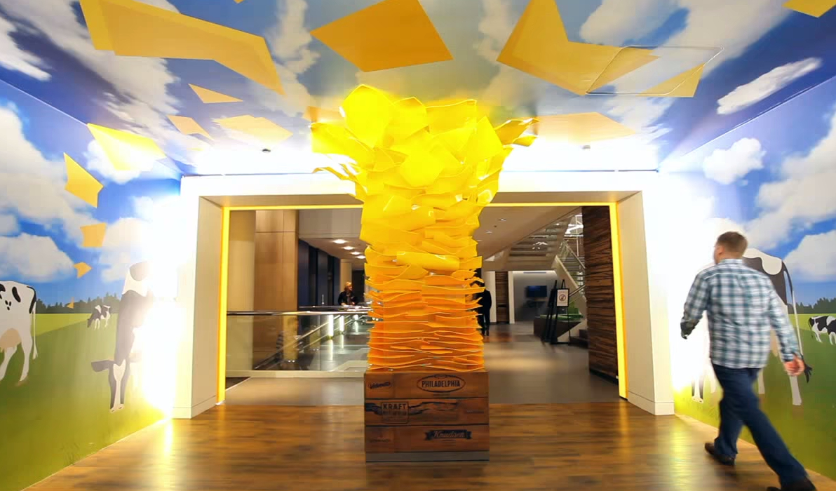 Kraft Office Cheese Slice Pillar